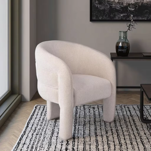 <span class=keywords><strong>Fauteuil</strong></span> individuel en <span class=keywords><strong>tissu</strong></span> CARLFORD, style moderne minimaliste, salon, bureau, style <span class=keywords><strong>scandinave</strong></span>, doux et durable, pour la maison et le bureau - Product Image 4