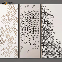 Panel de Privacidad de Aluminio Cortado con Láser, Panel Decorativo para Cercas de Aluminio, Panel de Jardín Exterior Tallado con CNC, Recubierto con Polvo