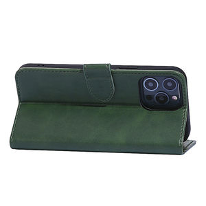 Vente en gros d'étuis portefeuille en cuir à rabat pour Smart T23 iPhone <span class=keywords><strong>13</strong></span> avec porte-cartes - Product Image 5