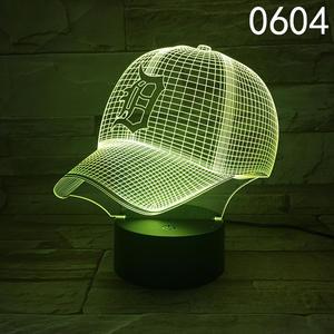 3D NFL <span class=keywords><strong>Boston</strong></span> <span class=keywords><strong>RED</strong></span> <span class=keywords><strong>SOX</strong></span> <span class=keywords><strong>gorra</strong></span> <span class=keywords><strong>de</strong></span> casco <span class=keywords><strong>de</strong></span> fútbol Night Light - Product Image 5