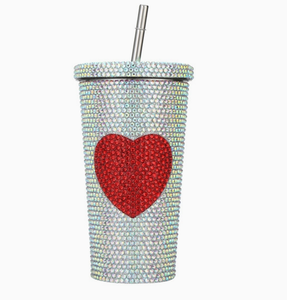 Tasses à café personnalisées avec lettres Hope et Faith, design en strass, 17 oz, en acier inoxydable, pour boissons chaudes et froides - Product Image 4