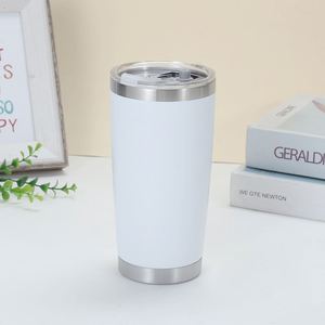 Gobelet isotherme en acier inoxydable de 20 oz à double paroi, indispensable pour la conduite - Product Image 5