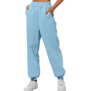 Pantalones Deportivos Holgados Personalizados, Cintura Alta, Alta Calidad, Estilo Jogger, Atléticos, Casuales, de Invierno, de Felpa, para Hombre - Product Image 4