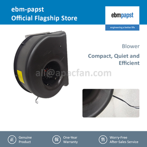 ebmpapst K2E225-AA26-09 230VAC 140/192W 0.62/0.85A 2650/3000RPM Motor de Ventilador de Curva Inversa Siemens Inverter Independiente ODM/OEM - Product Image 2