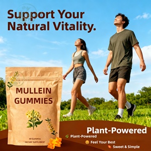 مكمل غذائي من مستخلص أوراق نبات المولين على شكل حلوى جومي خالية من السكر، 60 قطعة، تصنيع حسب الطلب - Product Image 5