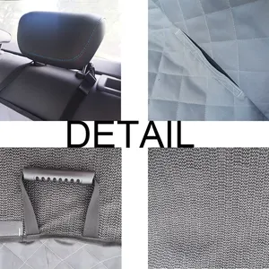Protector impermeable para asiento trasero de coche, protección para mascotas