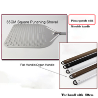 Pizza tournant Peel Pizza Shove Pizza Peel avec poignée en aluminium pliable 12''14''inch pliable