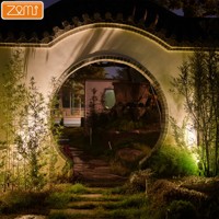 Projecteur LED ZOMI pour pelouse, étanche, extérieur, spot/éclairage sur piquet, aluminium, IP65, 220V, 24V, éclairage extérieur