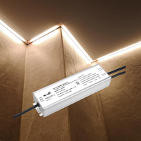 Alimentation LED 24V 48V homologuée UL/CUL 96W Triac 5 en 1 à intensité variable Transformateur AC-DC IP67 étanche à tension constante