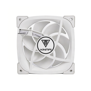Ventilateur de refroidissement XINMAI à roulement fluide et dissipateur thermique en cuivre de 120 mm <span class=keywords><strong>pour</strong></span> boîtiers <span class=keywords><strong>PC</strong></span> gaming avec design circulaire fin <span class=keywords><strong>pour</strong></span> un flux d'air optimal - Product Image 3