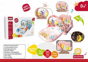 Tapis de jeu multifonctionnel pour bébé avec <span class=keywords><strong>piano</strong></span> à pédales - Tapis d'éveil éducatif et de fitness pour nourrissons et tout-petits - Vente chaude - Product Image 6