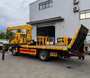 Grúa SAIC Yuejin con Pluma Weichai 180, Grúa Montada en <span class=keywords><strong>Camión</strong></span>, Tarjeta para Grúas Móviles Utilizadas en Operaciones <span class=keywords><strong>de</strong></span> Construcción - Product Image 4