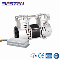 Moteur de Compression: DC 24V, 48V, 12V, 60V, 72V, 80V, 96V, 110V série de têtes de compresseur d'air: 1hp2hp, 3hp550w420w, 750W, 1100W