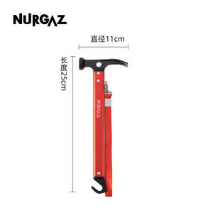 Martillo para clavos de tienda de campaña Nurgaz, de acero inoxidable, con diseño de cartucho, para tiendas de campaña y toldos. - Product Image 2