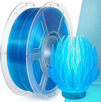 Filament PLA Soie Arc-en-ciel 1,75 mm, Dégradé Multicolore, Surface Brillante, Matériau d'Impression 3D pour Sculpture Artistique