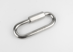 Offre Spéciale <span class=keywords><strong>Escalade</strong></span> extérieur acier inoxydable 316 Ovale <span class=keywords><strong>Maillon</strong></span> <span class=keywords><strong>Rapide</strong></span> lock mousqueton quick link hook - Product Image 2