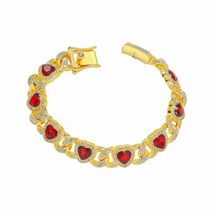 Collar de Amor Exagerado, Collar de Cadena Cubana, Pulsera con Hebilla de 8 Caracteres, Joyería de Moda Tanjing, Collar Lijing - Product Image 5