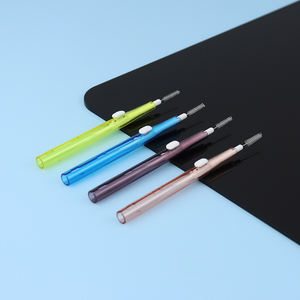 Push-Pull-Inter dental bürsten mit Mini-Reinigungs bürsten kopf und Zahnseide kopf für eine umfassende Mundpflege - Product Image 2