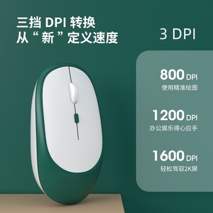 अल्ट्रा-पतले स्लिम मूक 4d rgb माउस दोहरी मोड (bt5.2 & 2.4g) पुनः प्रभार्य ऑप्टिकल यूएसबी - Product Image 3