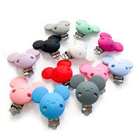 Offre Spéciale Silicone Alimentaire à Mâcher Cadeau pour Infirmière Jouets Collier de Dentition Mickey Attaches-Sucette Bébé