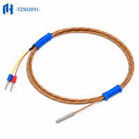 Sonde de température à thermocouple de type K, haute température 480°C, câble en fibre de verre, sonde industrielle à réponse rapide, OEM ODM IP65