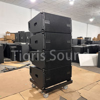 Système de sonorisation actif Line Array VIO L210 avec deux haut-parleurs de 10 pouces, haut-parleur en néodyme, haut-parleurs de scène audio pour l'extérieur, pour les églises