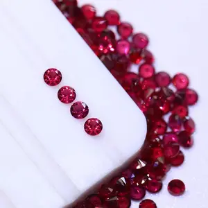 Natural Sapphire Genuine Precious Gemstones oval/ pear / heart / cushion / round Cutting Burma Natural Red Ruby