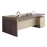Chaise de bureau en bois de bureau de direction moderne simple pour patron/superviseur/gestionnaire finition en acier inoxydable