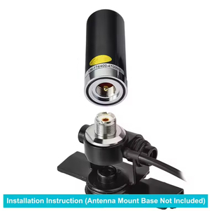 <span class=keywords><strong>Antenne</strong></span> mobile double bande 144/430 MHz VHF/UHF avec <span class=keywords><strong>mini</strong></span> base magnétique <span class=keywords><strong>pour</strong></span> la communication automobile - Product Image 2