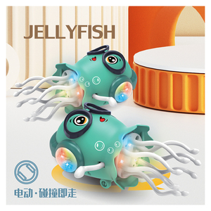 Venta caliente medusas eléctricas para caminar con juguetes de luz y música pulpo eléctrico de baile mágico para niños - Product Image 3