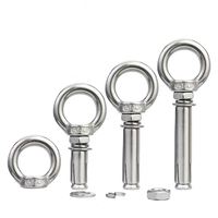 Ancre précontrainte en acier inoxydable M12*100 zinguée, boulon Rawal 304 316, boulon Dyna, ancre à coin 3/8, ancre à manchon 12 mm