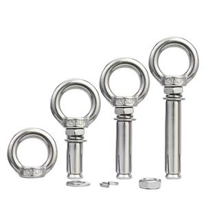 Ancre précontrainte en acier inoxydable M12*100 zinguée, boulon Rawal 304 316, boulon Dyna, ancre à coin 3/8, ancre à manchon 12 mm - Product Image 1