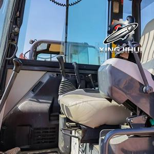 Excavatrice Komatsu 56-7 d'occasion, marque japonaise d'origine, 5 tonnes, petite excavatrice sur chenilles en caoutchouc, mini-excavatrices. - Product Image 3