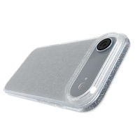 Coque arrière transparente en TPU souple avec strass scintillants pour iPhone 17 Air – Étui de protection pour fille avec diamants