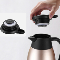 Botol Kopi Teh Vakum Stainless Steel 304 2L Termos Vakum Botol Air Panas Dinding Ganda Terisolasi