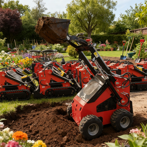 Minipala Gommata di Alta Qualità all'Ingrosso, Consegna Rapida, Trivella per Terreno, Piccola Pala Gommata Economica Cinese - Product Image 1