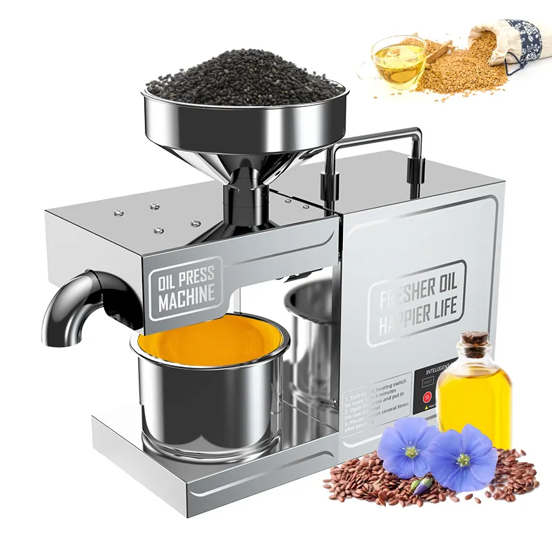 Hot sale soya bean oil pressing machine oil press machine hot and cold oil filter press for home