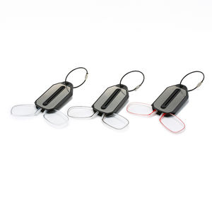 Custom <strong>Portable</strong> Keychain Slim <strong>Reading</strong> <strong>Glasses</strong> Ultralight <strong>Fashion</strong> Nose Clip Lightweight Optical Reader - Product Image 4