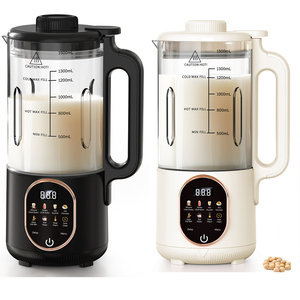 50Oz Tự Động Đậu Nành Sữa Nhà Sản Xuất Tự Chế Thực Tạng-Dựa Sữa yến mạch Máy Với Tự Động Làm Sạch Đun Nước Chậm Trễ Bắt Đầu Giữ Ấm - Product Image 1