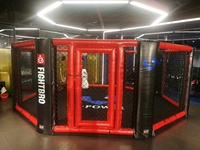 Octogone ring de boxe d'occasion plancher cage mma octogone mma octogone ring de boxe d'occasion à vendre