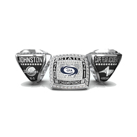 Oklahoma State University 2021 Championnat national Anneau Cape Fear Academy Tennis State Champion Médaille Metal Group Stunt Medal