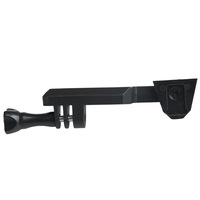 Nouveau design, support de caméra tactique réglable pour casque, support de casque pour sports de plein air compatible avec de nombreuses caméras