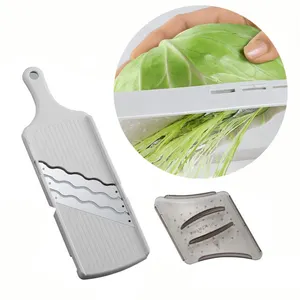 Tiên Tiến, Phổ Biến Đa Lưỡi Slicer Cho Rau Để Sử Dụng Hàng Ngày A-77107 3x Tốc Độ Triple-Wave