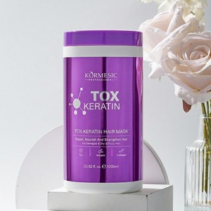 KORMESIC OEM Masque Capillaire Profond à la Kératine 1000g, Crème Végétale Bio aux Acides Aminés, Soin Essentiel pour Cheveux, Marque Privée Personnalisée - Product Image 6