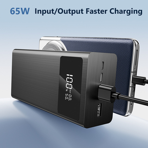 Cargador Portátil de Alta Potencia de 65W y 30000mAh con Pantalla LED, Carga Ultra Rápida para Teléfonos Inteligentes, Tabletas y Computadoras Portátiles - Product Image 3