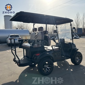 Classic <strong>Black</strong> 4 Seater Club Golf Cart Dune <strong>Buggy</strong> off Road Hunting Gas CE Certified 90km Range - Product Image 6
