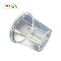 Gobelets à shot transparents en plastique réutilisables pour fêtes, festivals et bars à gelée
