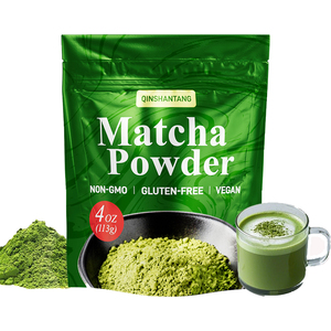 Qinshantang Tè Matcha Verde in Polvere Biologico 100% Naturale di Alta Qualità al Gusto Vaniglia, Produttore di Matcha Latte - Product Image 1