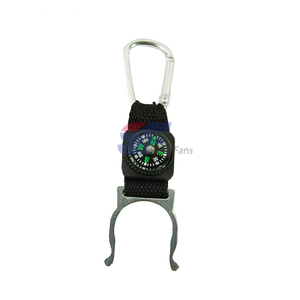 Mosquetón personalizado, correa de <span class=keywords><strong>escalada</strong></span> corta con llavero, Material de poliéster, accesorio de gancho con serigrafía - Product Image 5