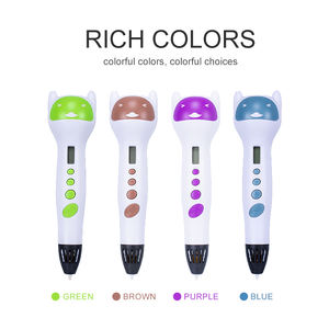 JER penjualan laris DIY pena <span class=keywords><strong>3D</strong></span> suhu tinggi dan lem tembak filamen isi ulang Set seni pena gambar <span class=keywords><strong>3D</strong></span> - Product Image 4